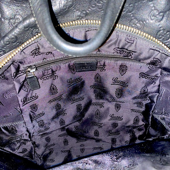 Authentic Gucci backpack leather - Picture 4 of 4